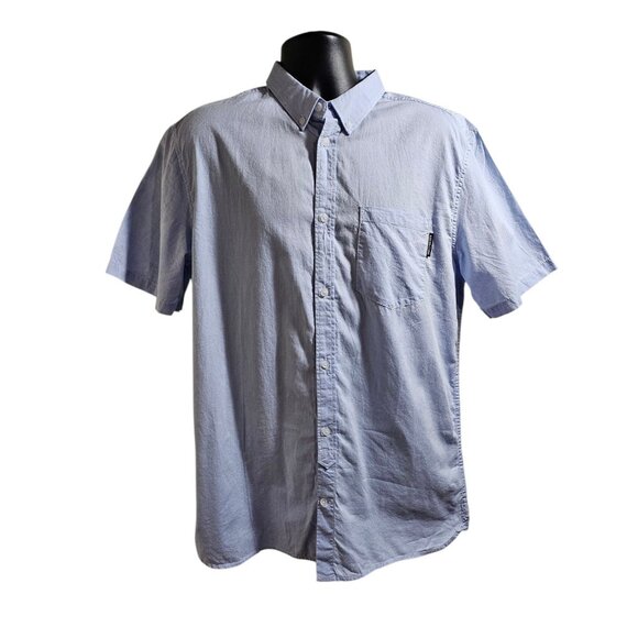 DC Shoes Other - NWT DC Shoes Light Blue Short Sleeve Oxford Shirt XL